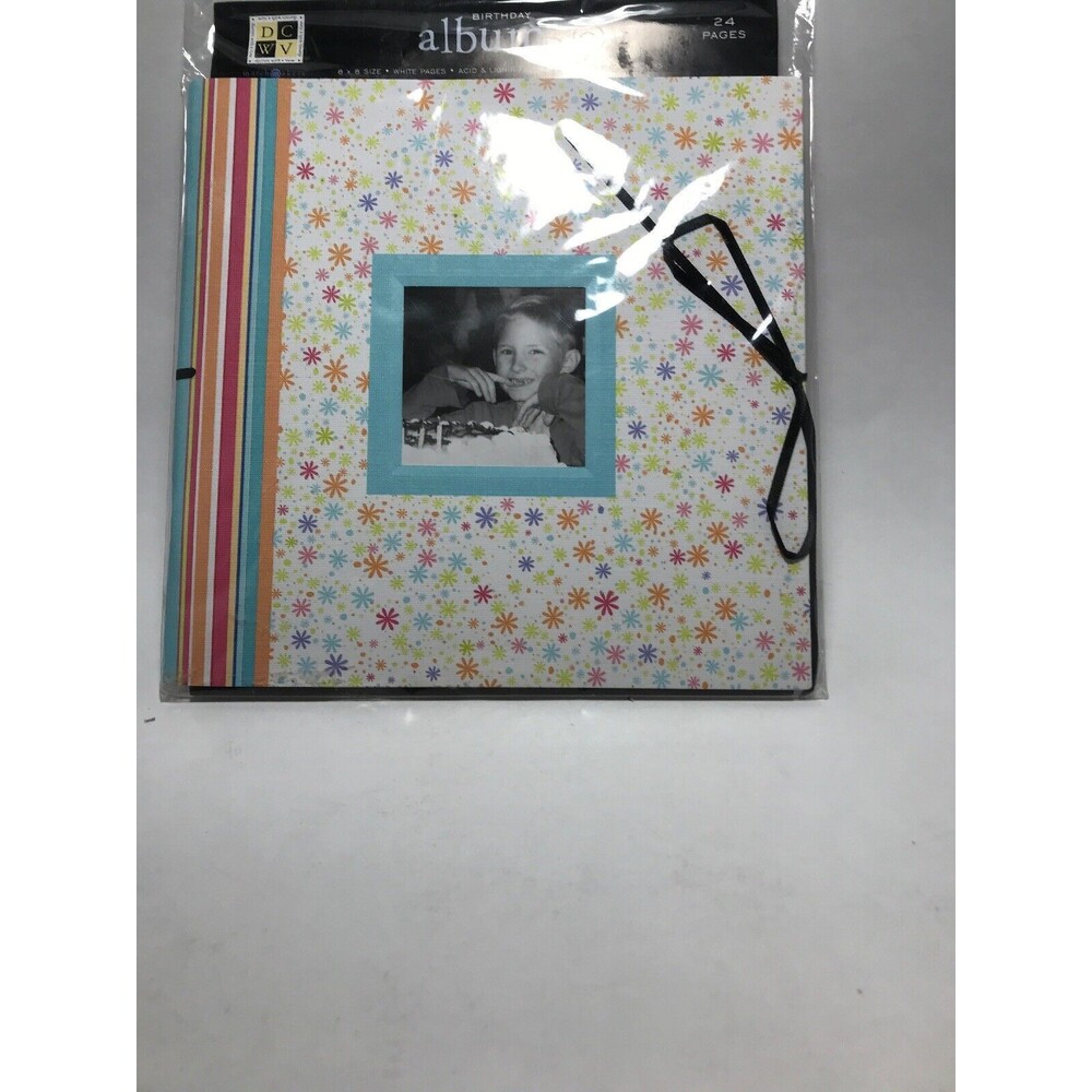 DCWV Die Cuts With A View Bella Boutique Stack Scrapbook Kit - Birthday Album
